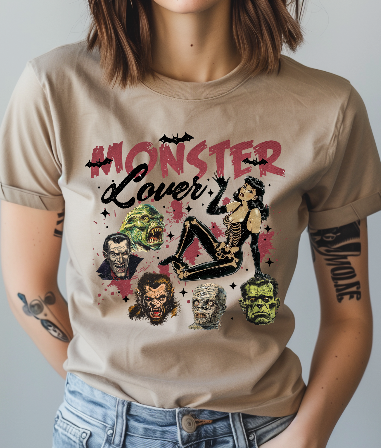 Monster Lover DTF Transfer