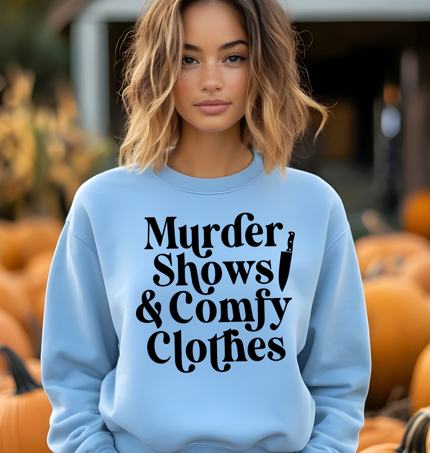 Murder Shows & Comfy Clothes DTF
