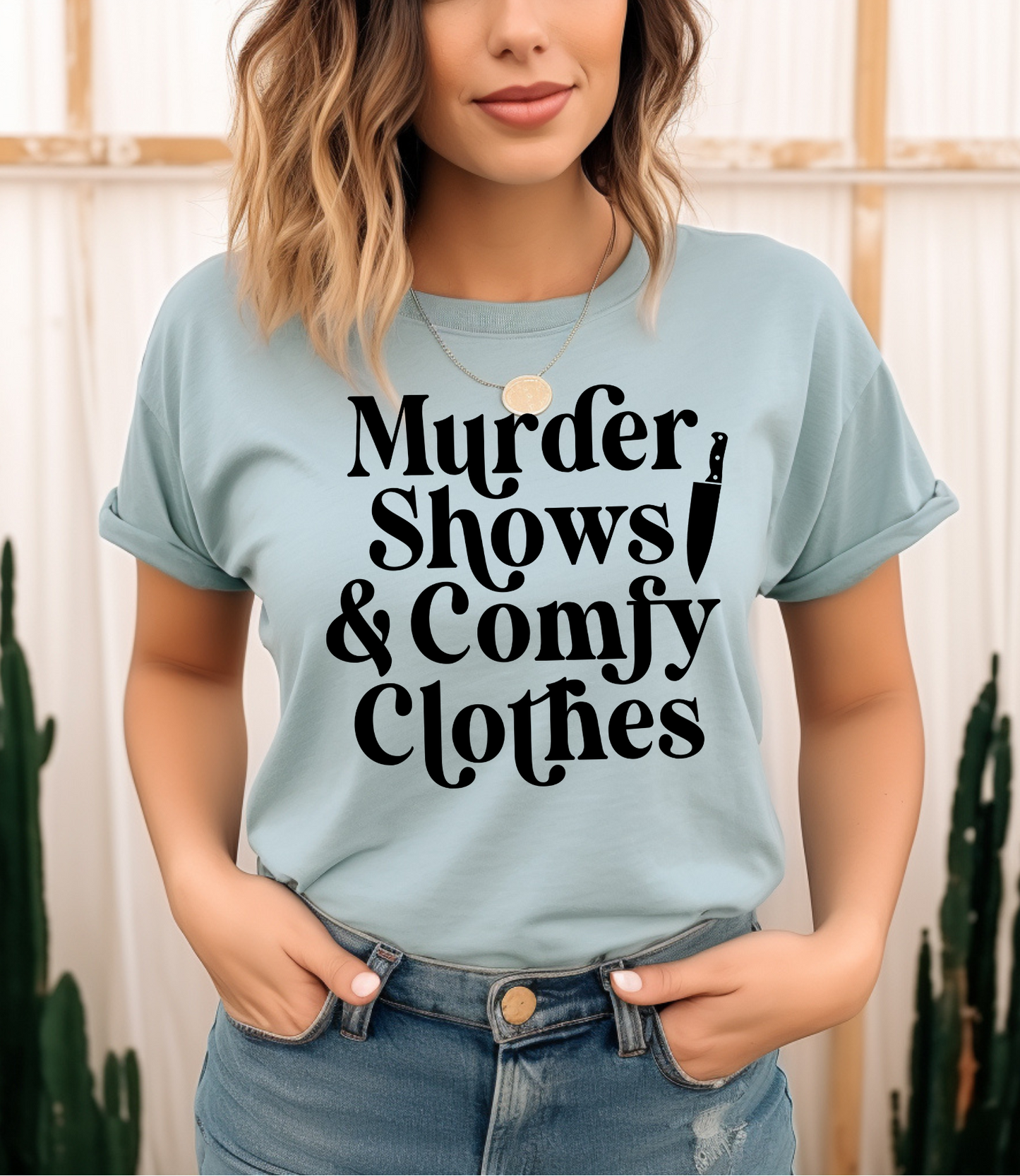 Murder Shows & Comfy Clothes DTF