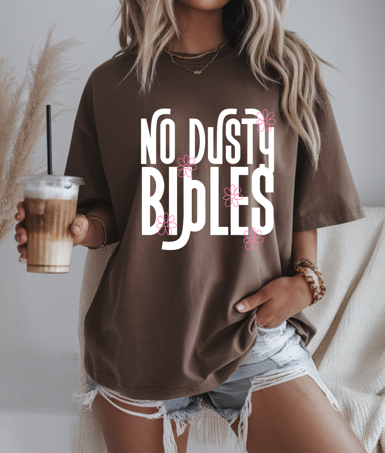 No Dusty Bibles - White DTF Transfer