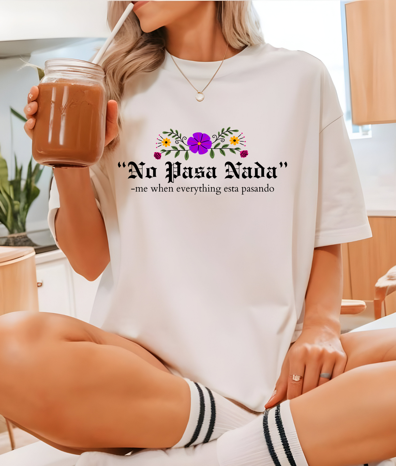 No Pasa Nada DTF Transfer
