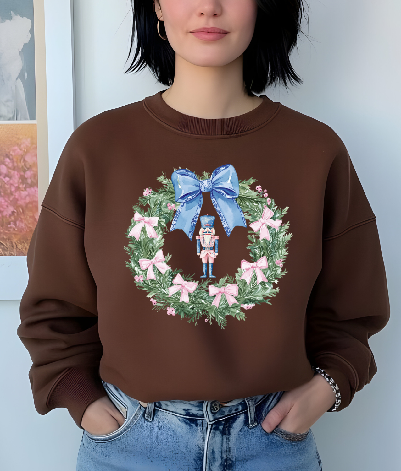 Nutcracker Wreath DTF Transfer