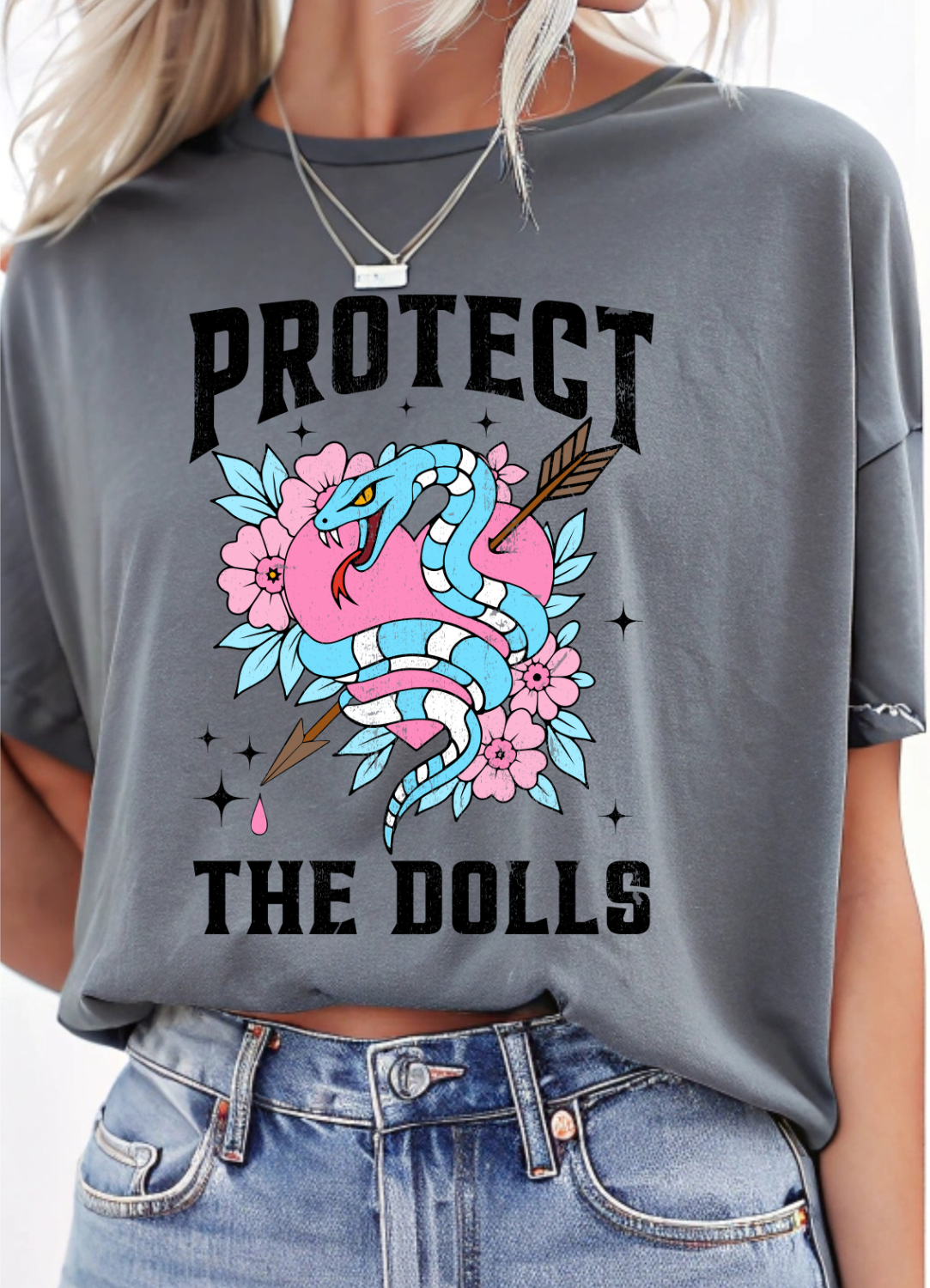 Protect the Dolls DTF Transfer