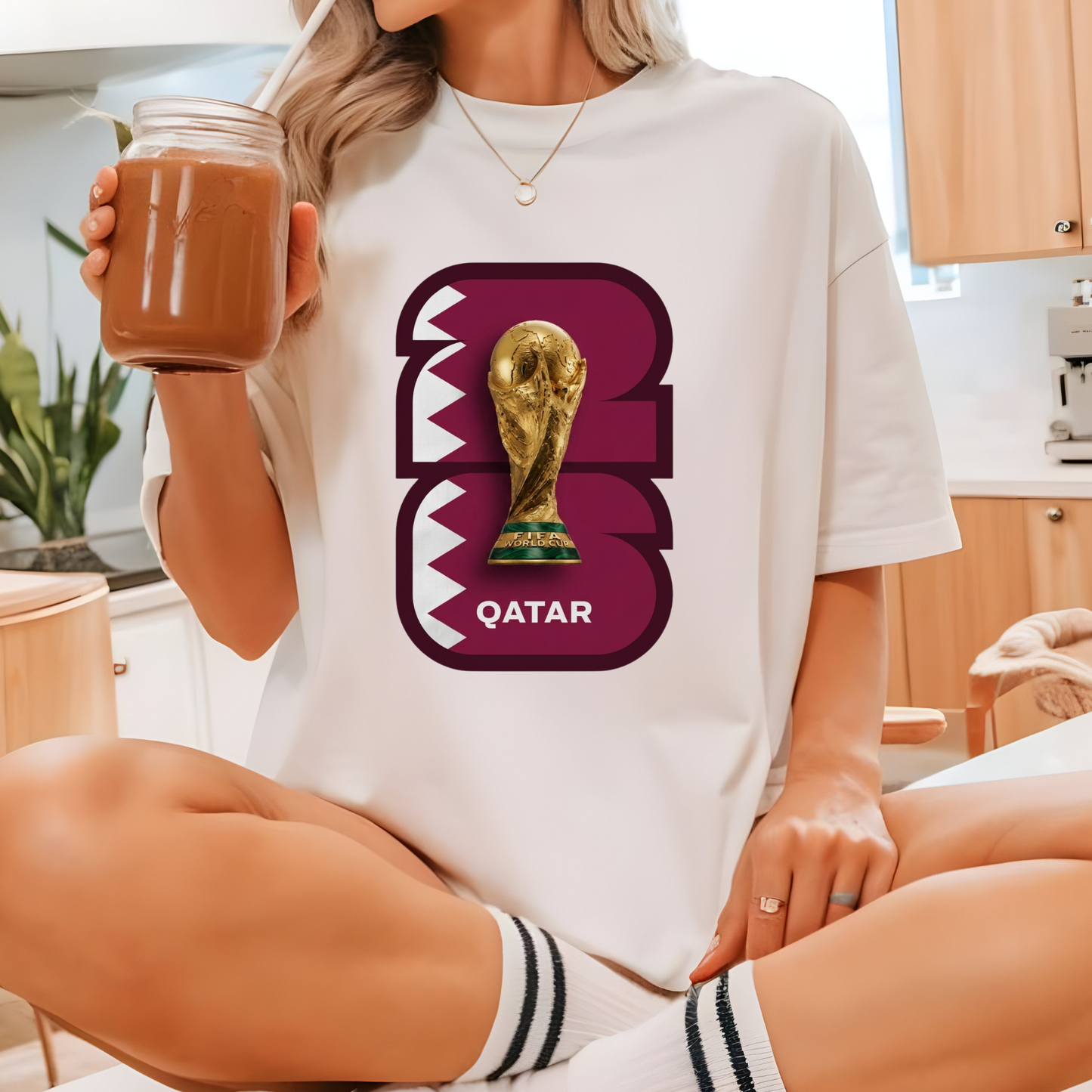 Qatar Soccer DTF Transfer