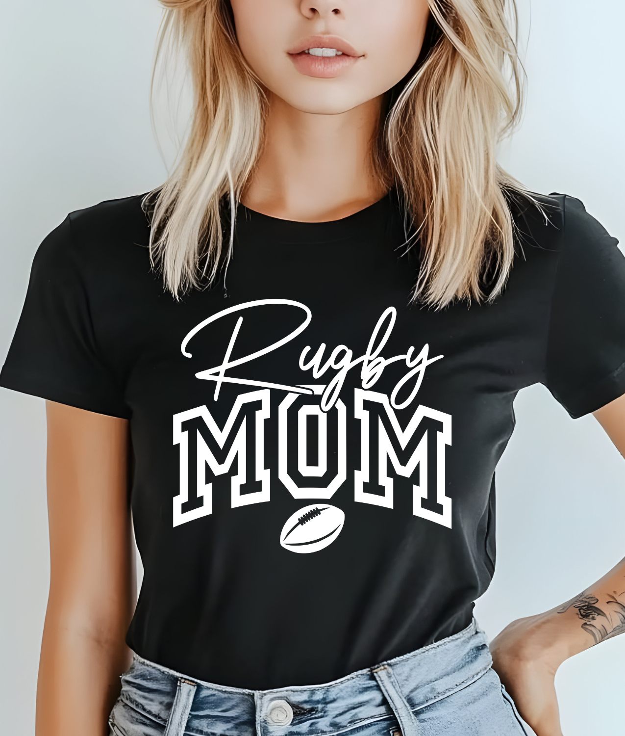 Rugby Mom DTF Transfer