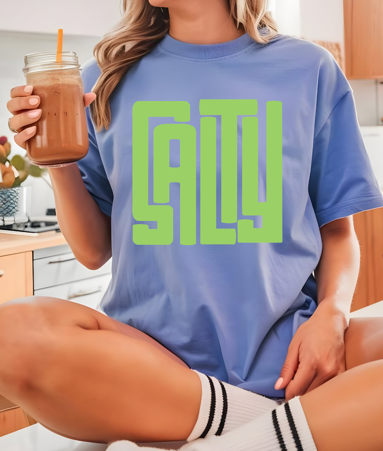 Salty Green DTF Transfer