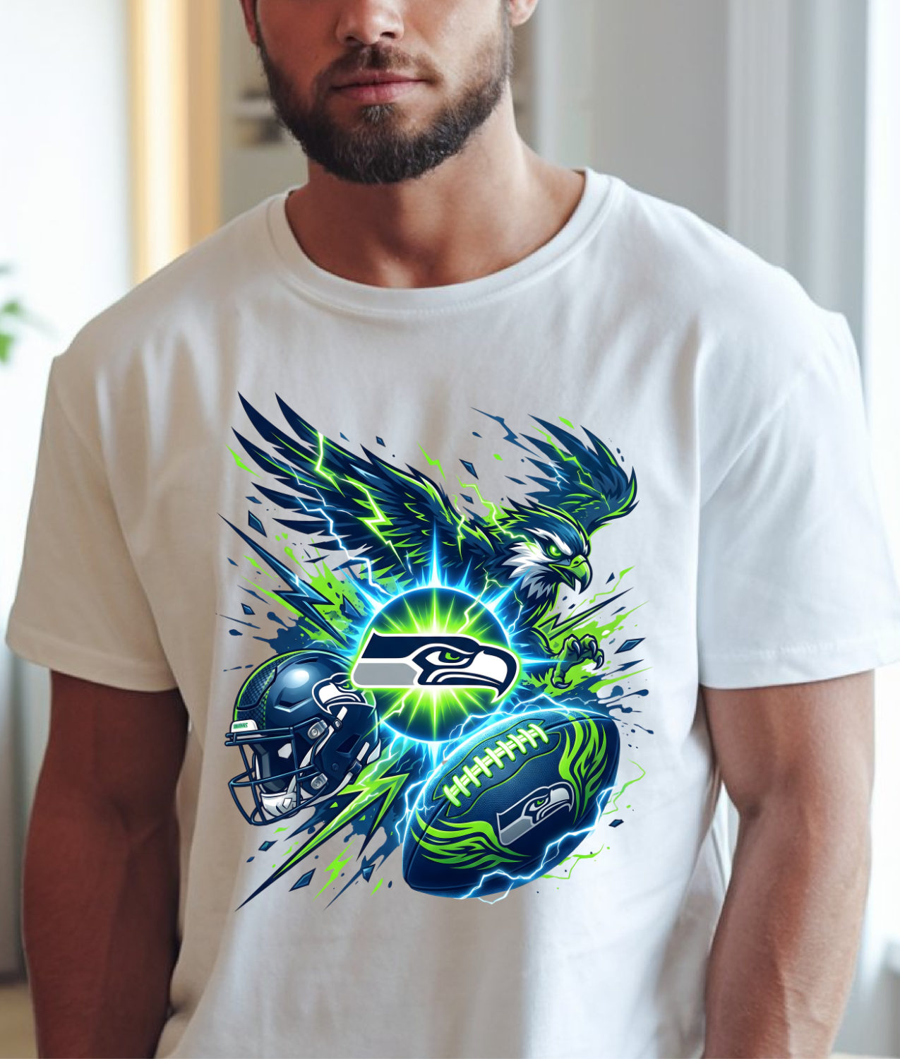 Seahawks DTF Transfer