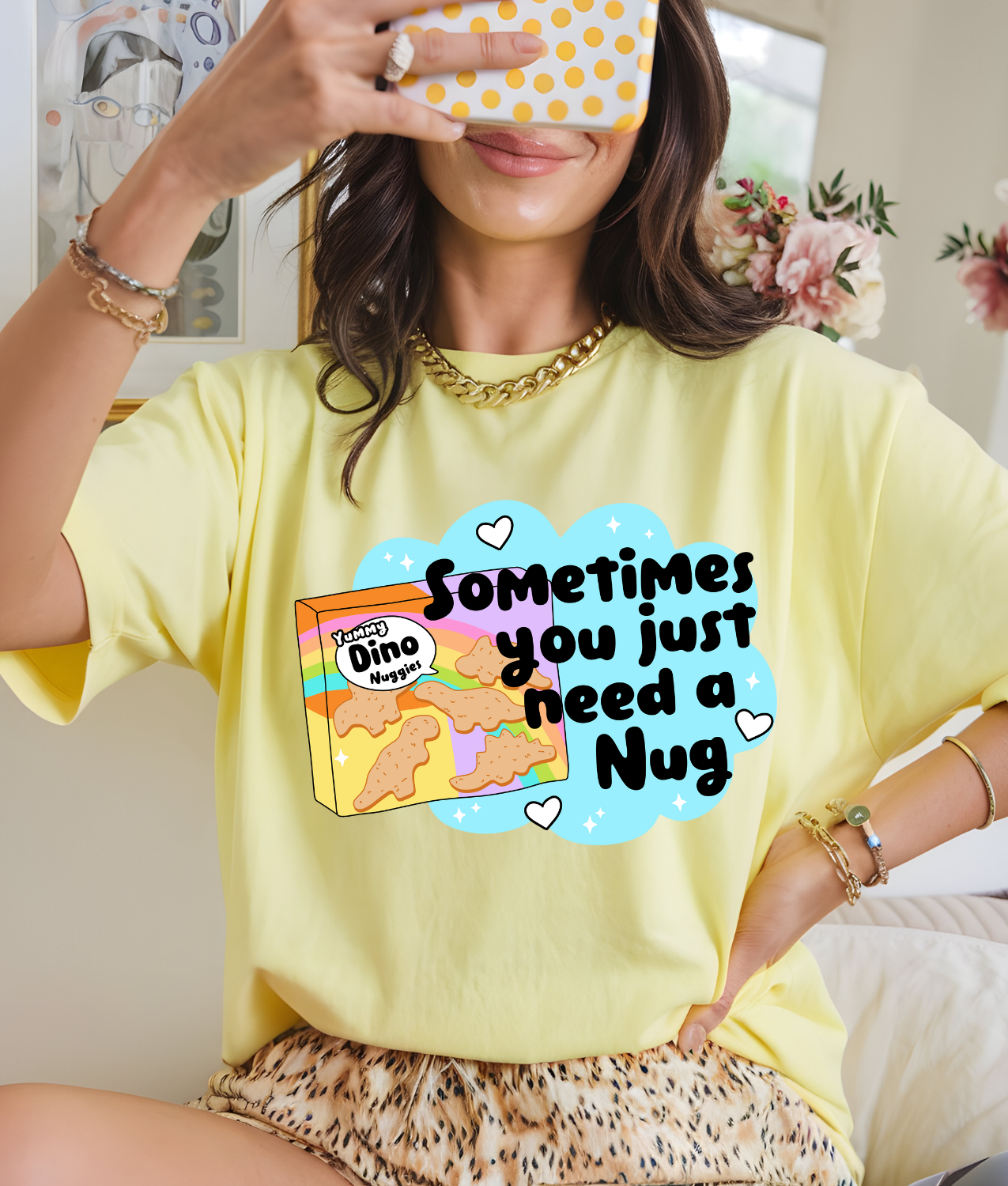 Sometimes You Just Need a Nug DTF Transfer