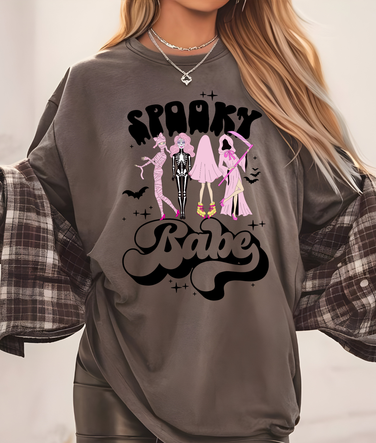 Spooky Babe DTF Transfer