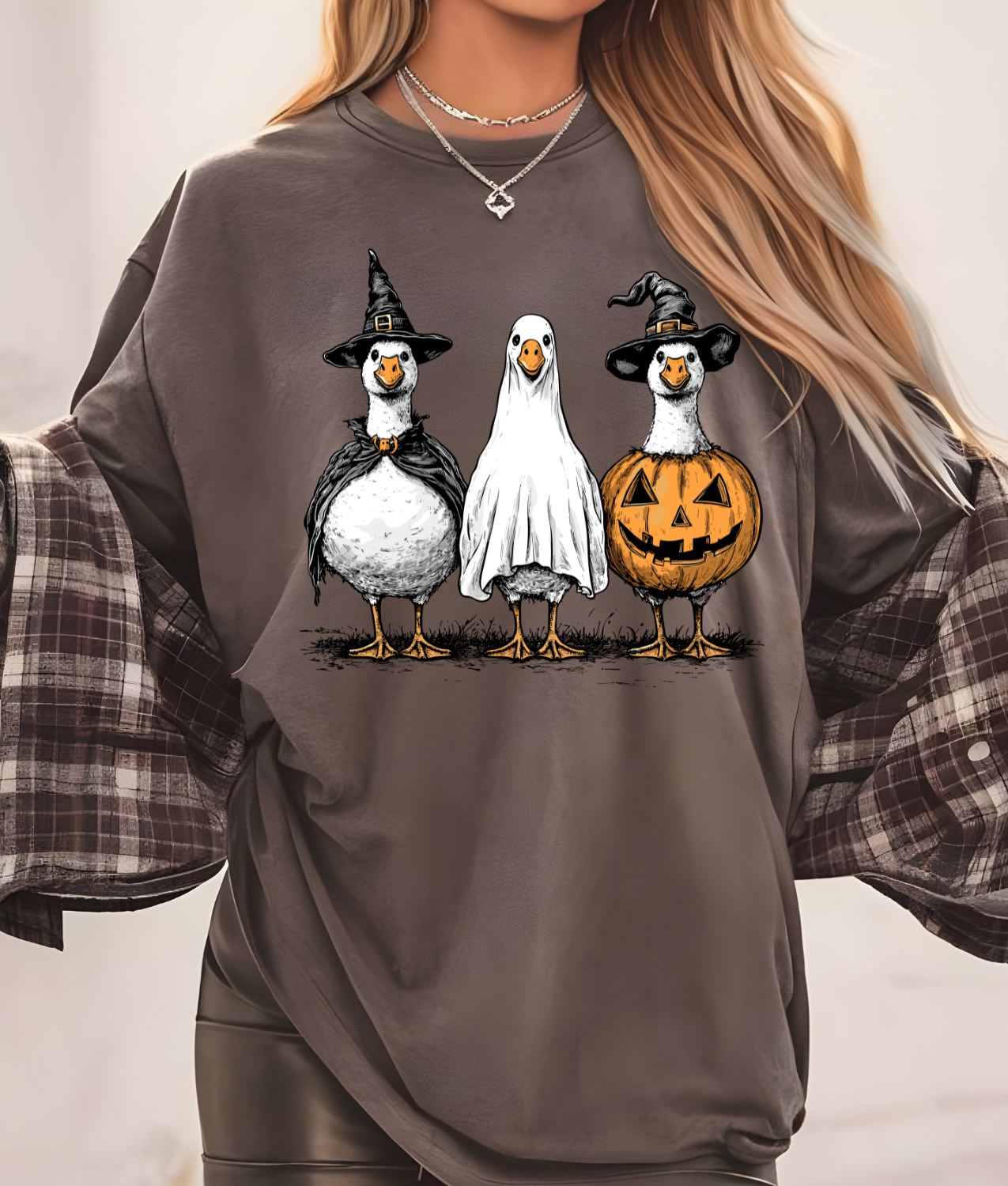 Spooky Goose DTF Transfer