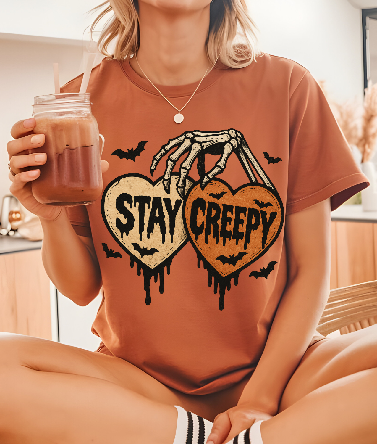 Stay Creepy DTF Transfer