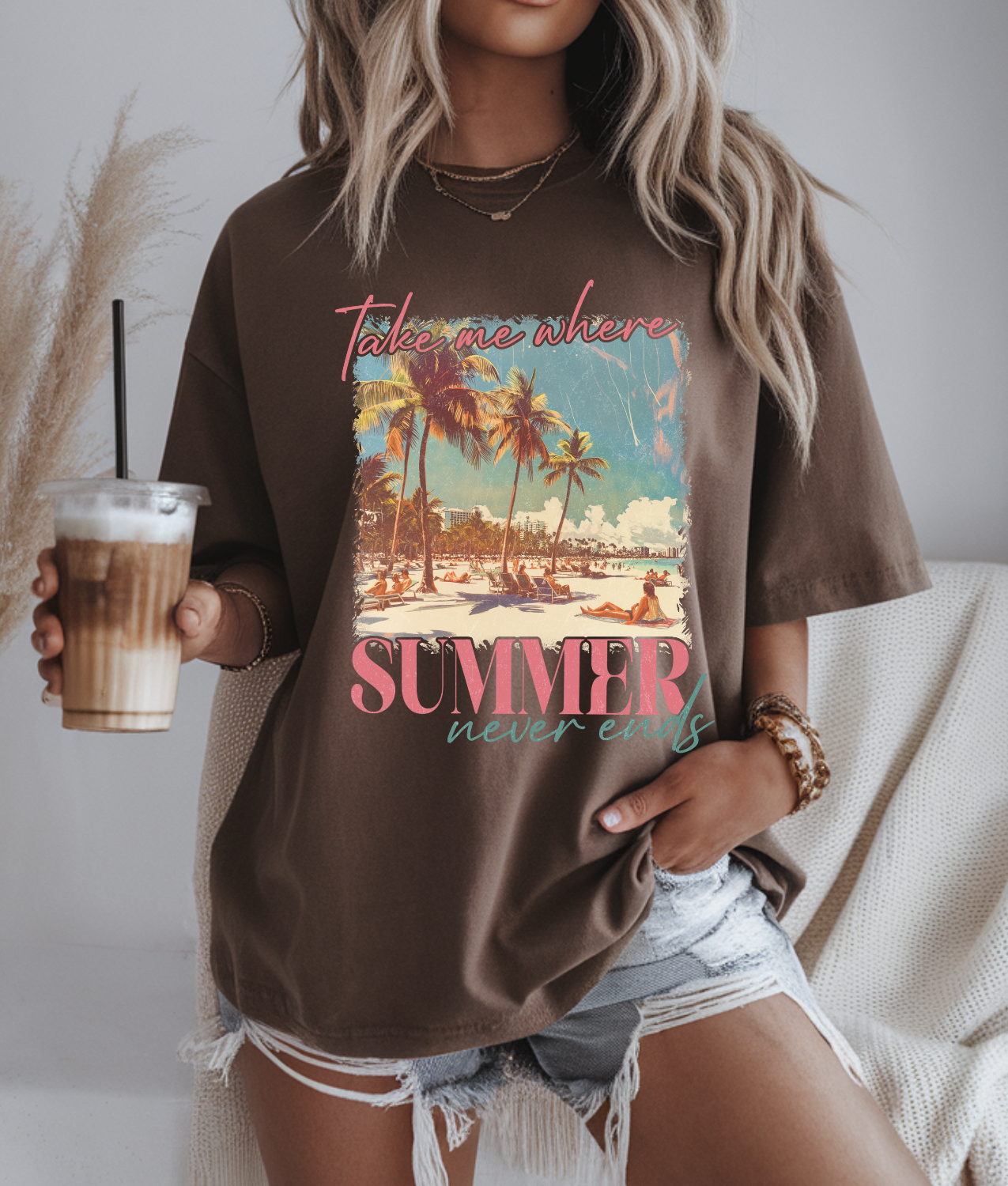 Take me Where Summer Never Ends DTF Transfer