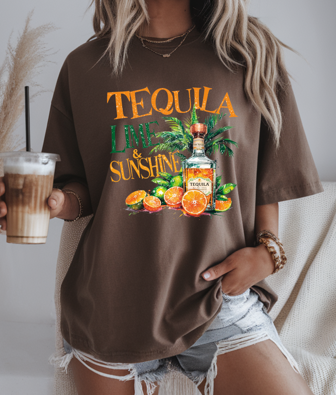 Tequila Lime & Sunshine DTF Transfer