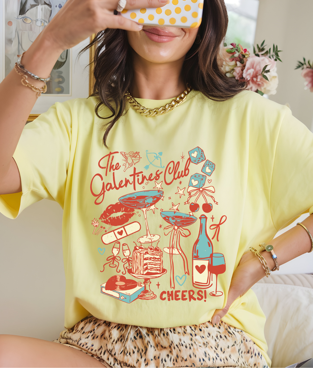 The Galentines Club DTF Transfer