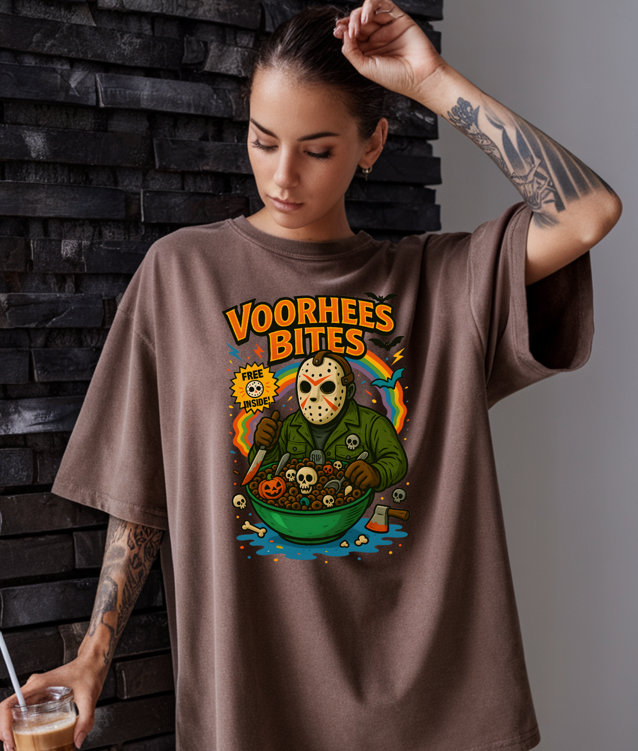 Voorhees Bites DTF Transfer