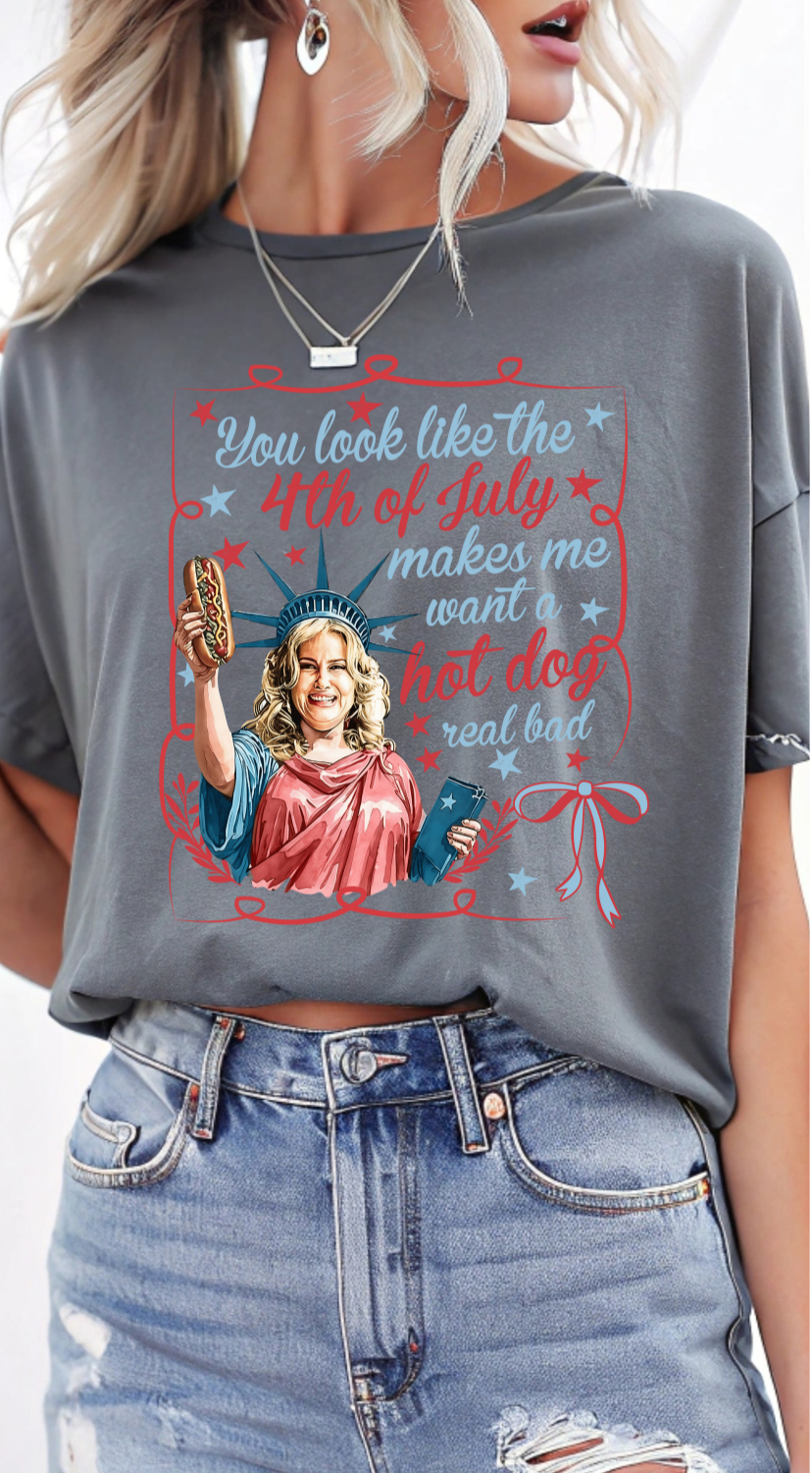 You Look Like the 4th of July DTF Transfer