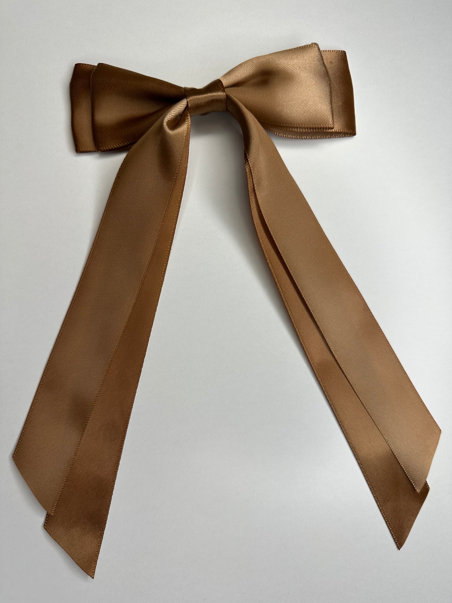 Brown Bow with Alligator Clip