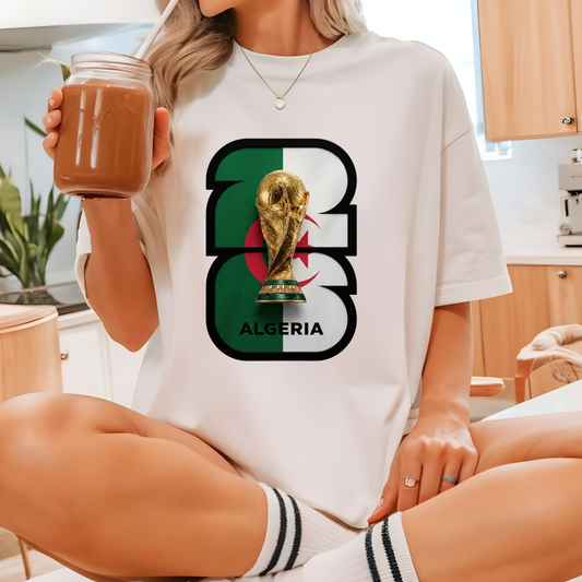 Algeria Soccer DTF Transfer