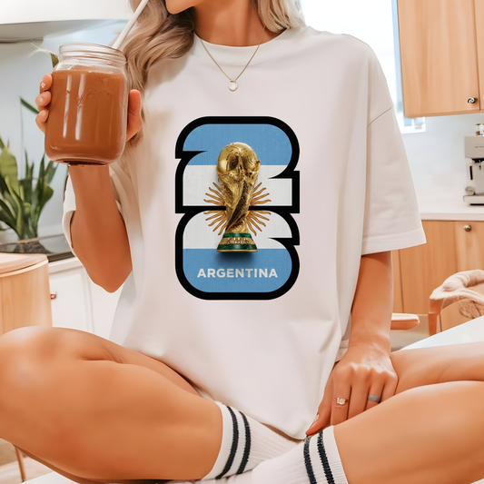 Argentina Soccer DTF Transfer