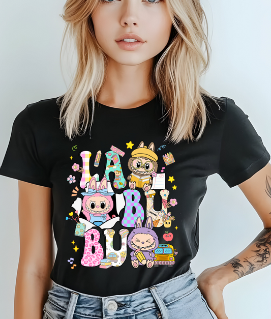 Back to School Labubu DTF Transfer
