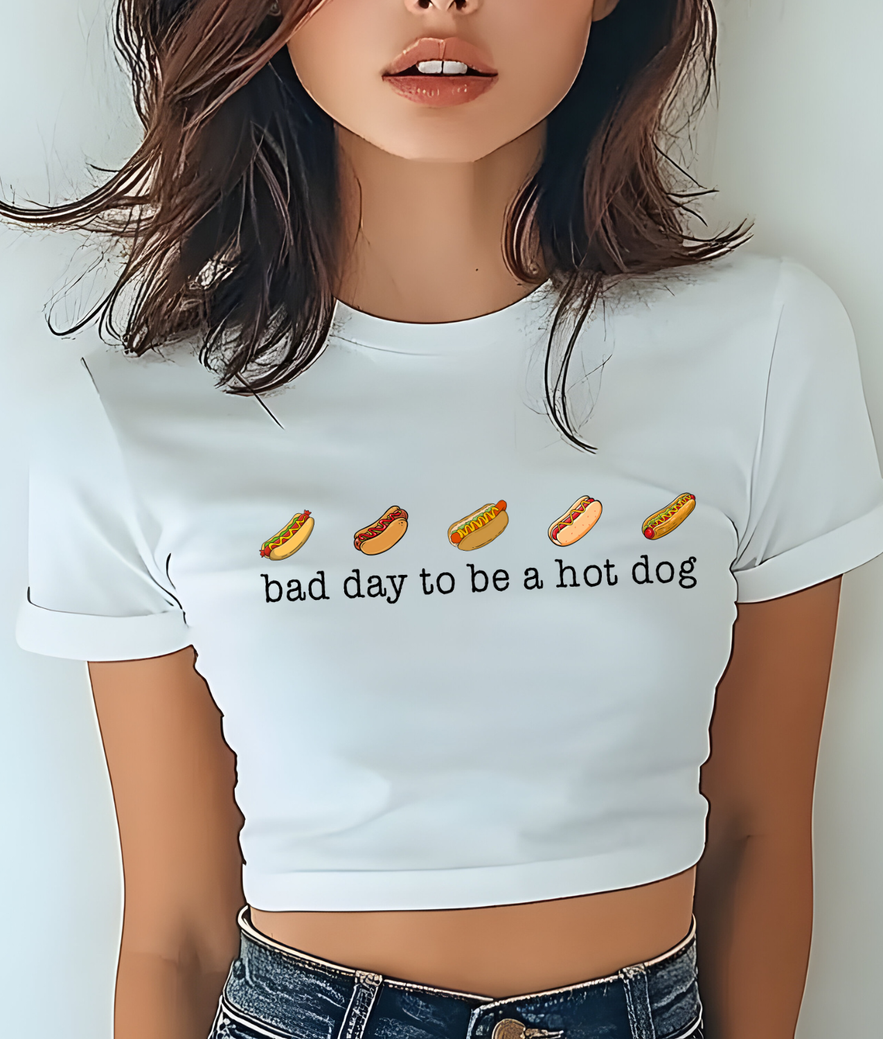 Bad Day To Be A Hot Dog DTF Transfer