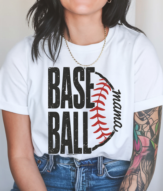 Baseball Mama DTF Transfer