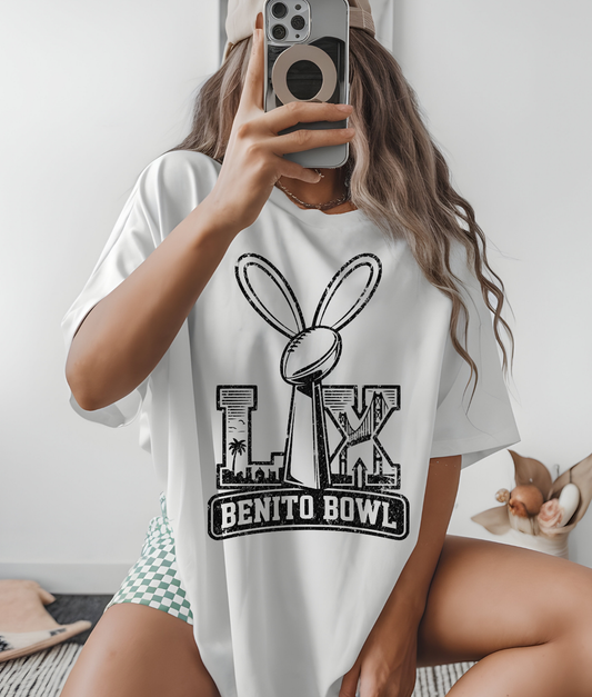 Benito Bowl Black DTF Transfer