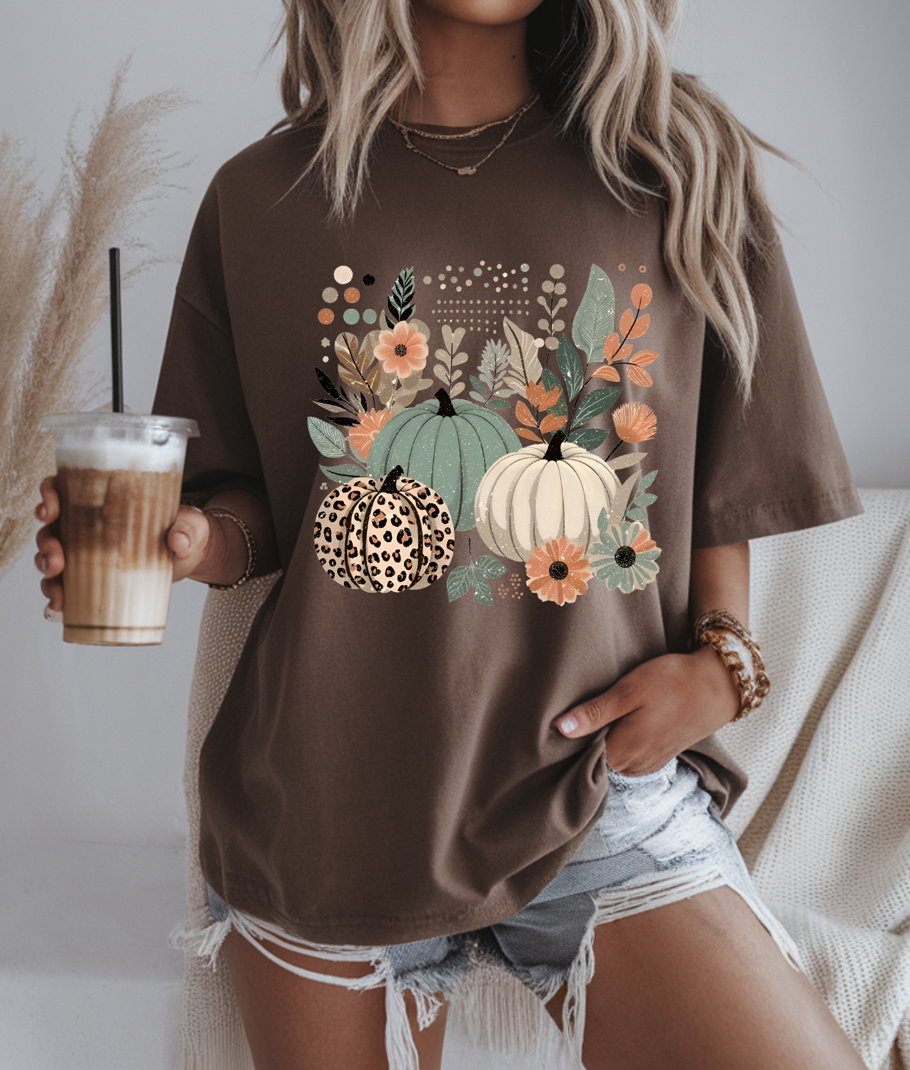 Boho Pumpkins DTF Transfer