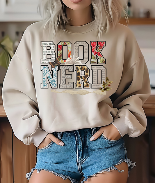 Book Nerd DTF Transfer
