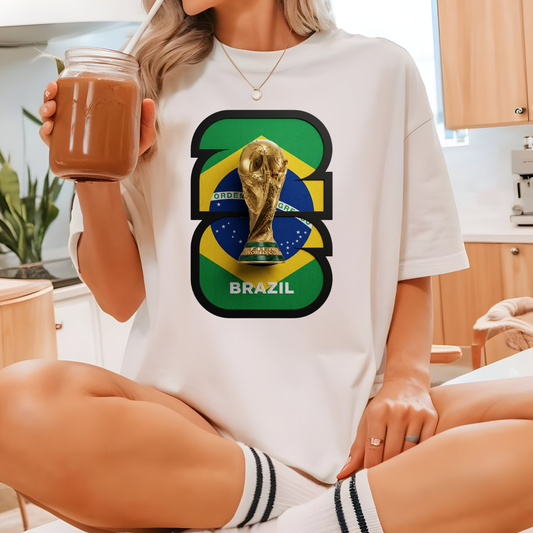 Brazil Soccer DTF Transfer