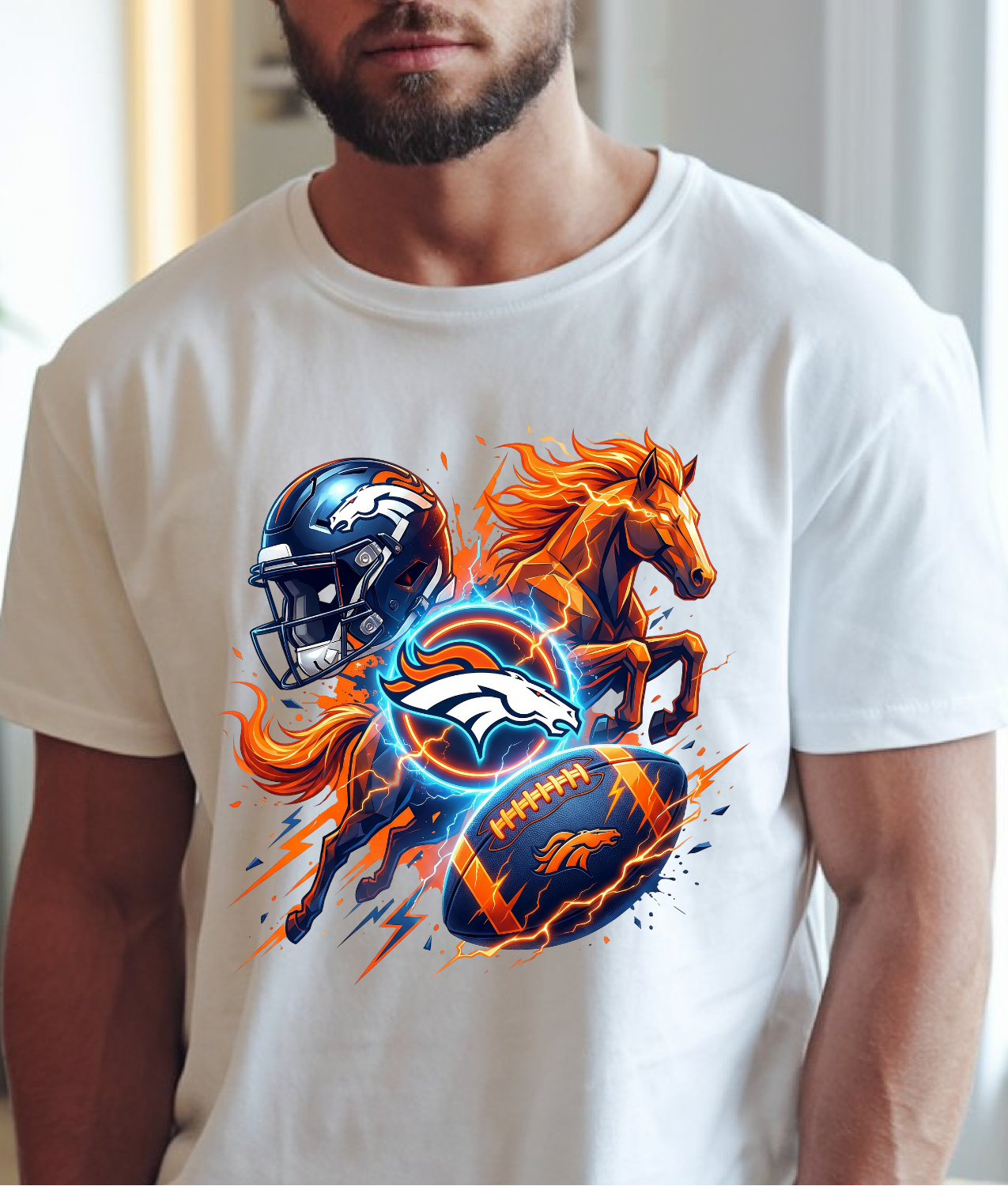 Broncos DTF Transfer