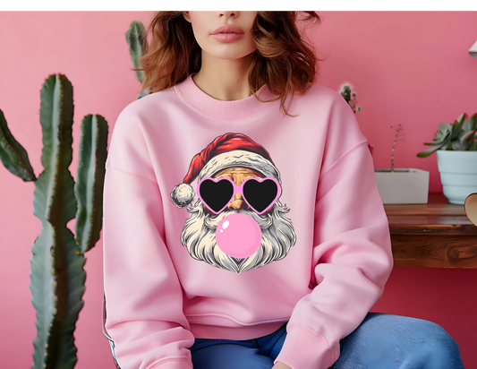 Bubble Gum Santa DTF