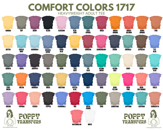 COMFORT COLORS Build a T-Shirt
