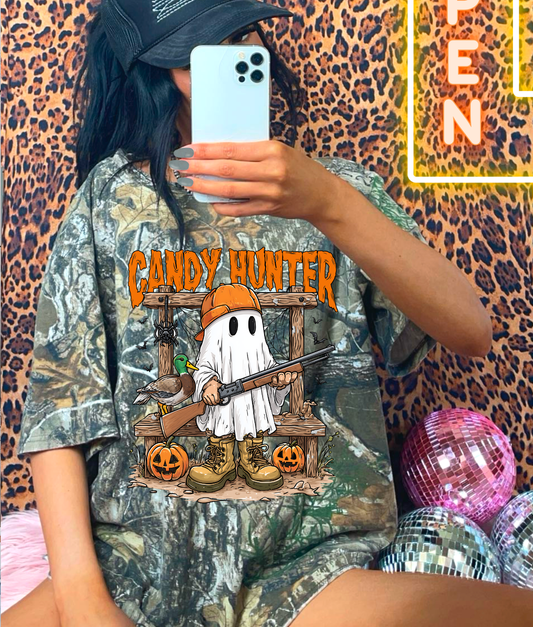 Candy Hunter Ghostie DTF Transfer