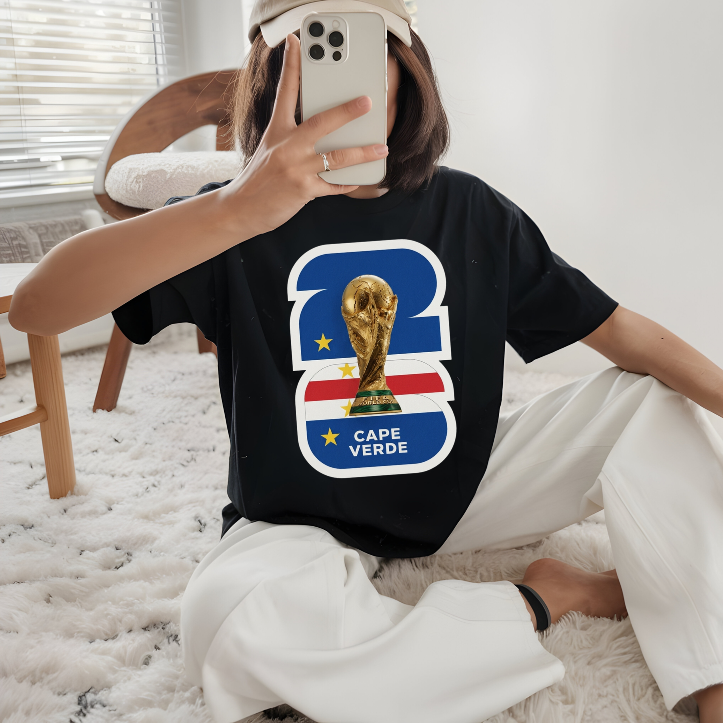 Cape Verde Soccer DTF Transfer