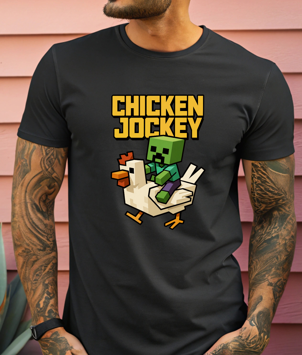 Chicken Jockey DTF Transfer
