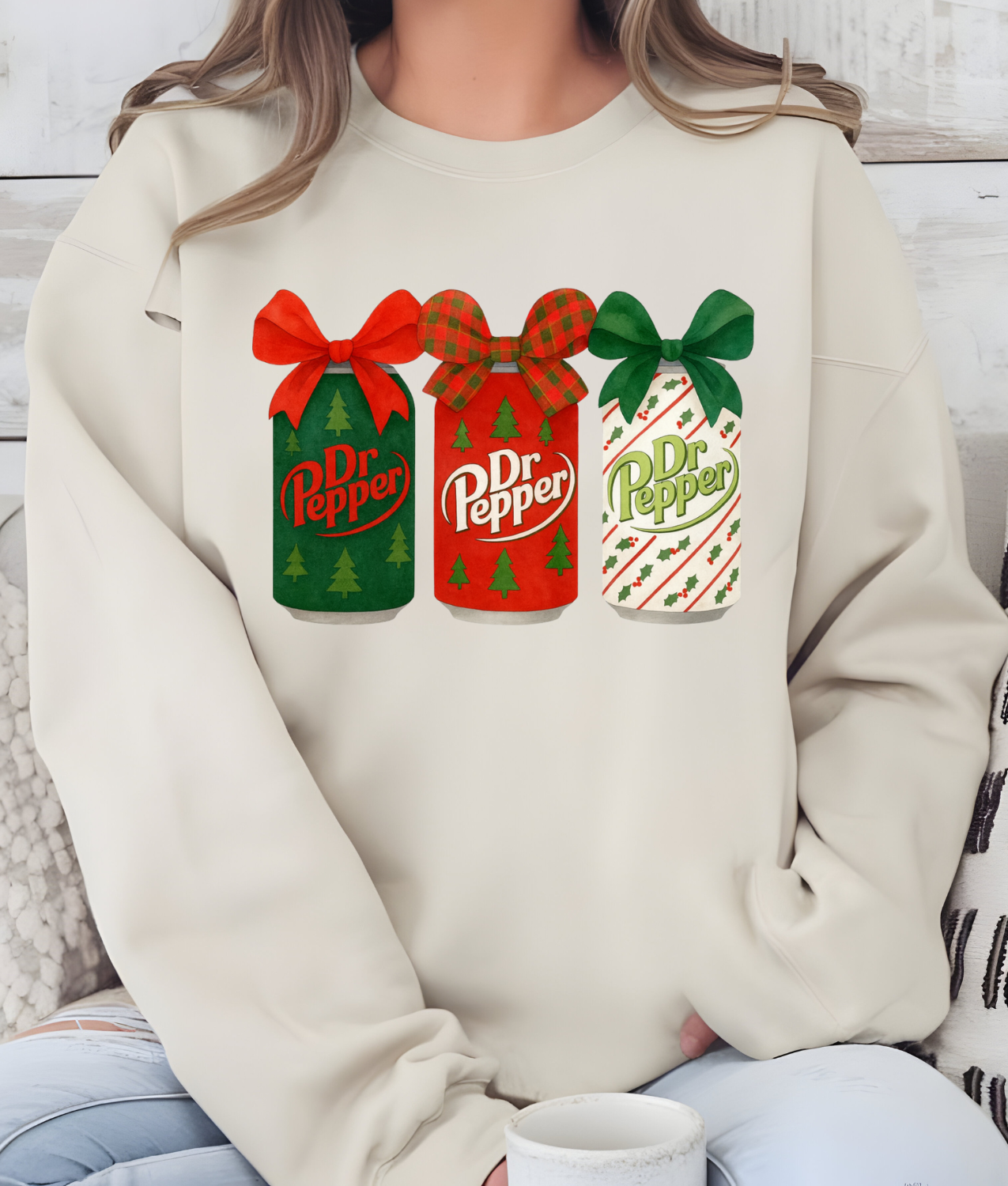 Christmas DP Bows DTF Transfer