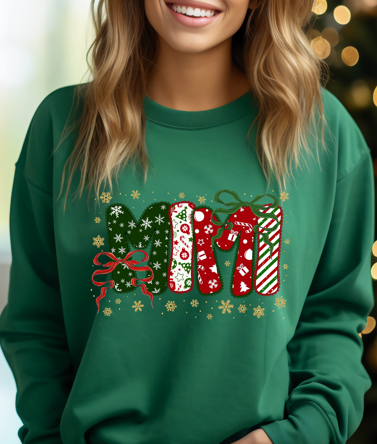 Christmas Mimi DTF Transfer