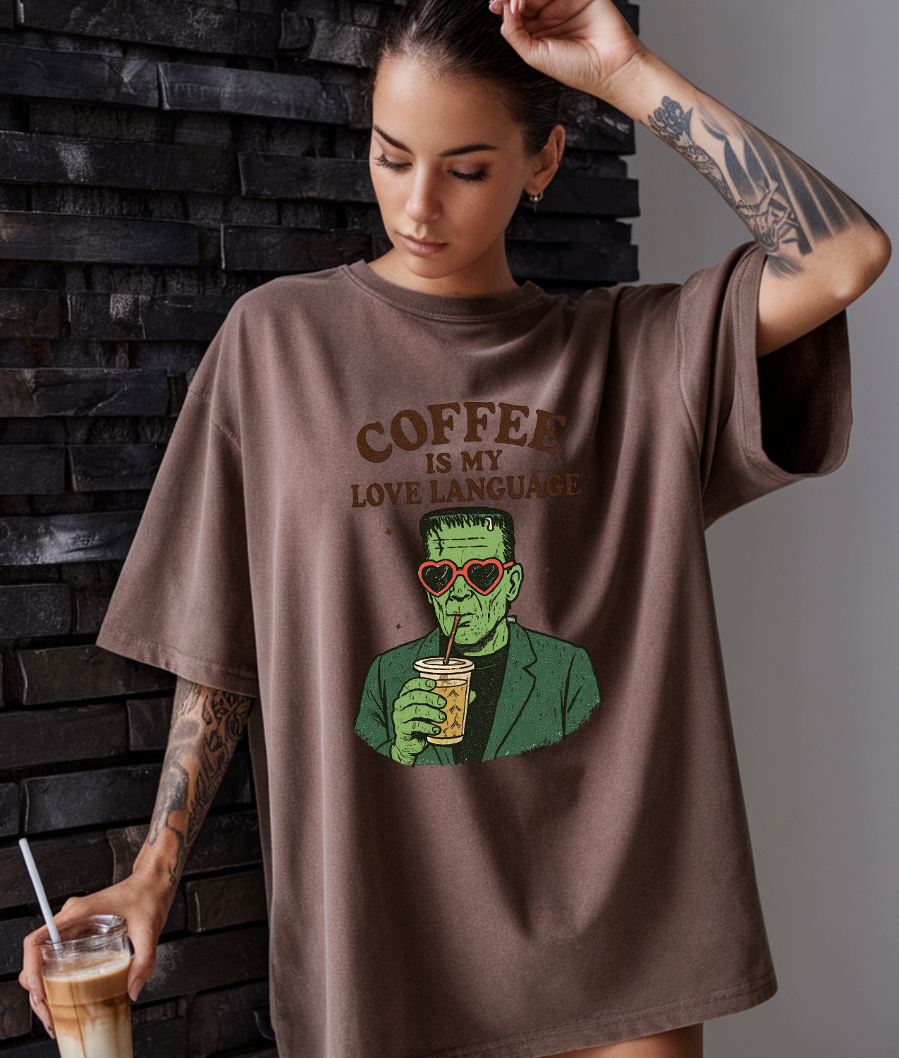 Coffee Is My Love Language DTF Transfer