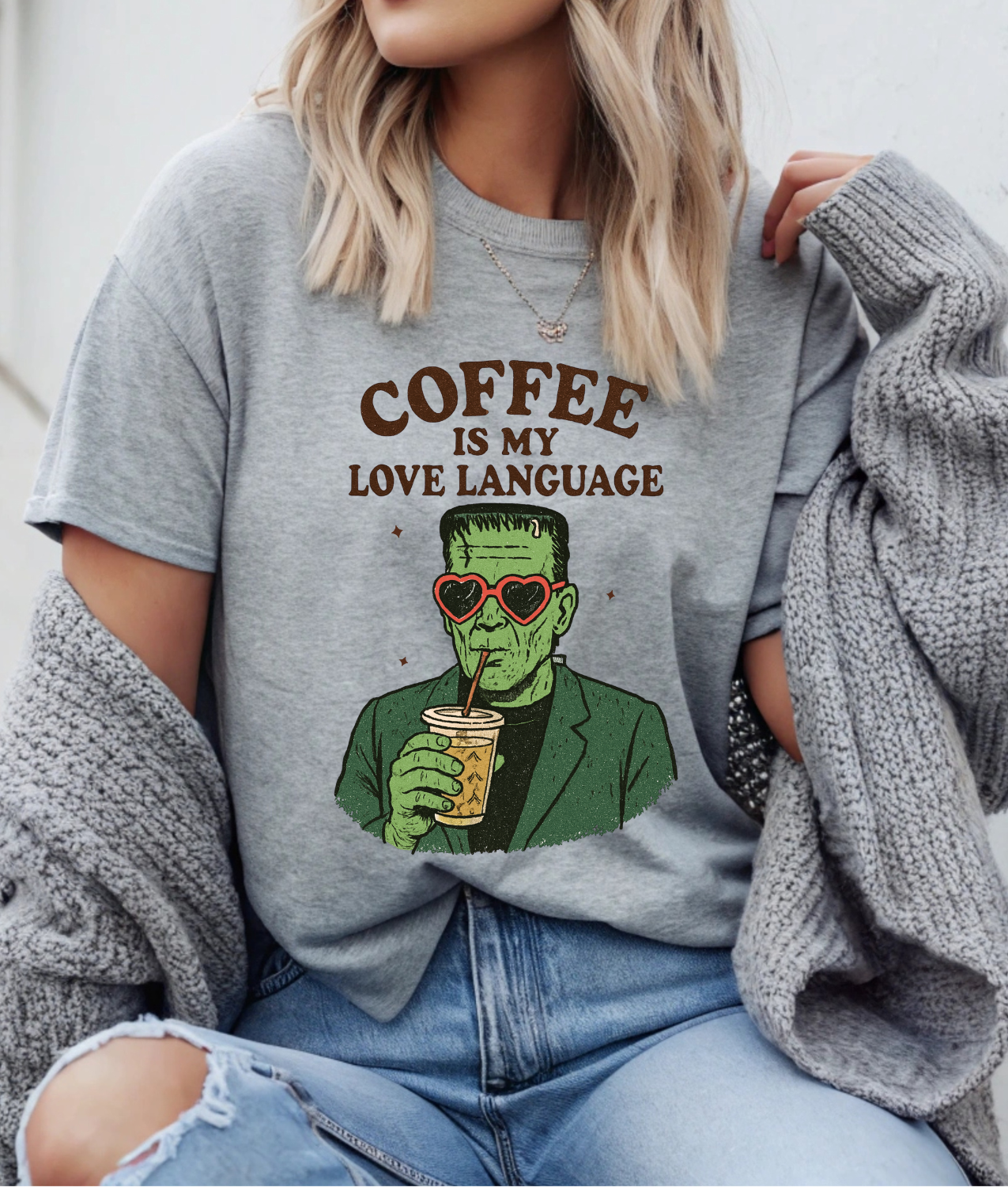 Coffee Is My Love Language DTF Transfer