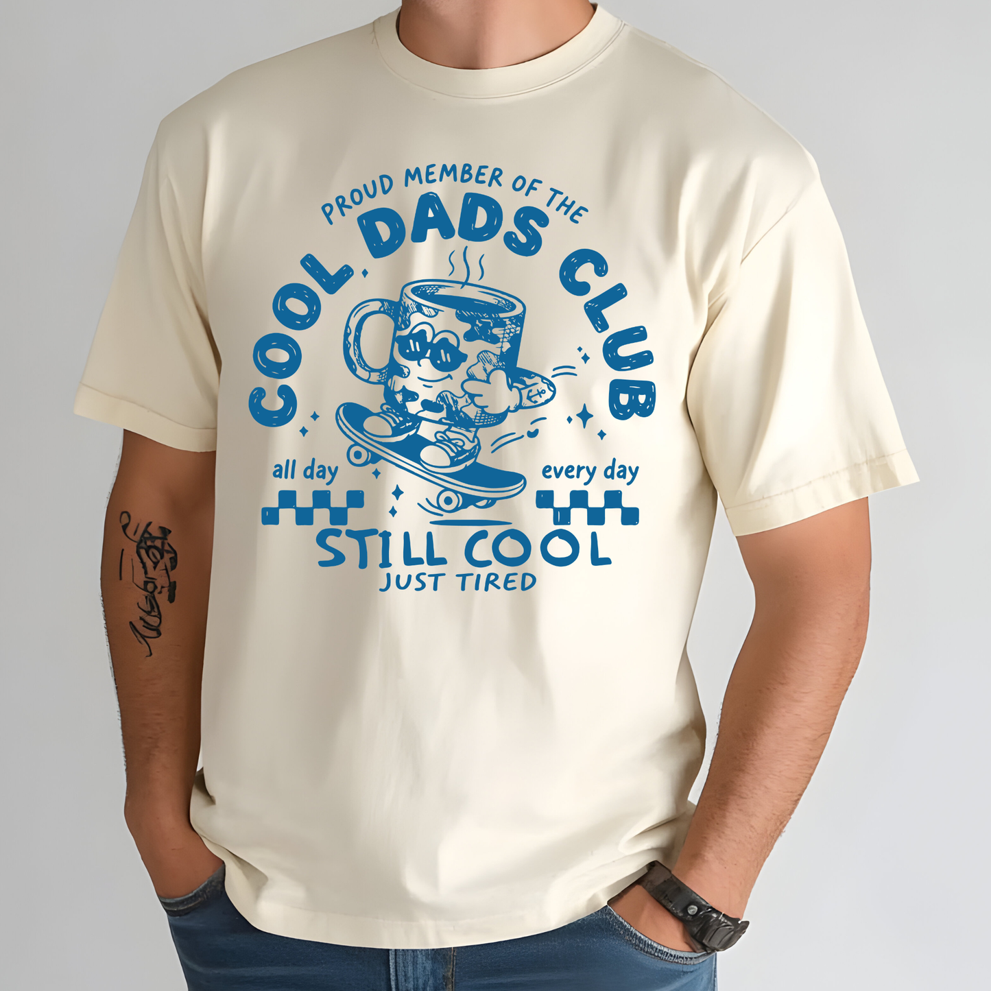 Cool Dads Club DTF Transfer