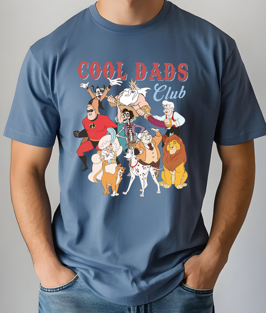 Cool Dads Club Characters DTF Transfer