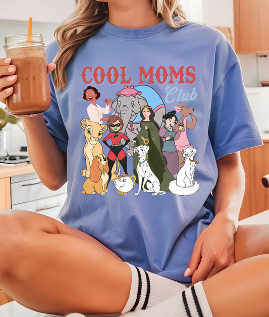 Cool Moms Club Characters DTF Transfer