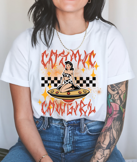 Cosmic Cowgirl DTF