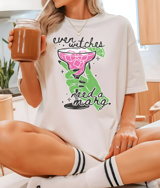 Even Witches Need a Marg DTF Transfer