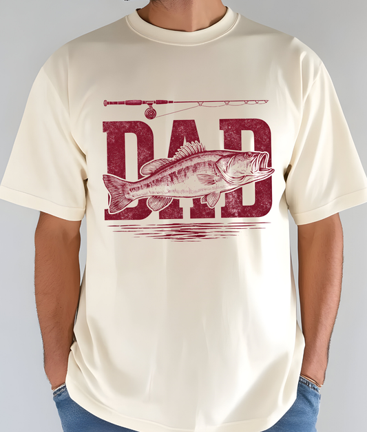 Fishing Dad DTF Transfer