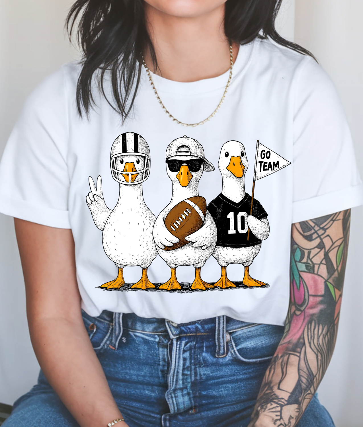 Football Goose DTF Transfer