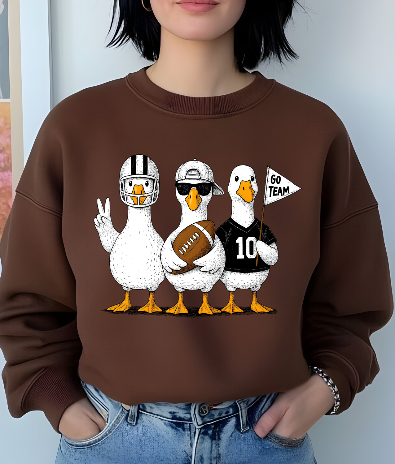 Football Goose DTF Transfer