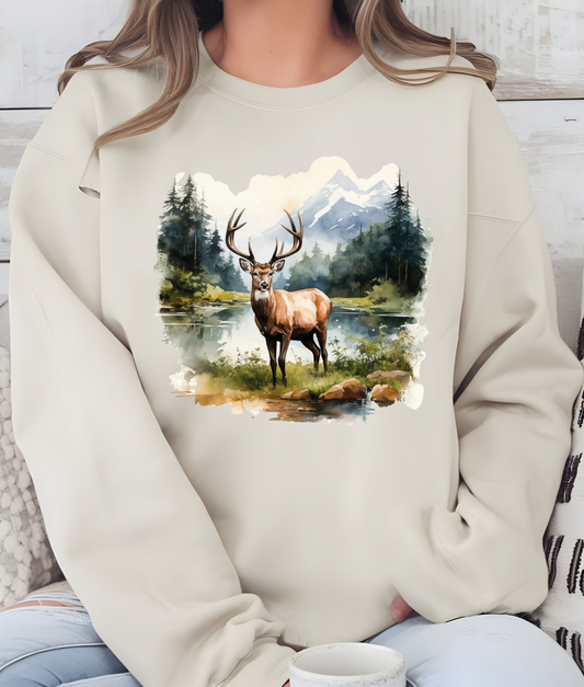 Forest Deer DTF Transfer