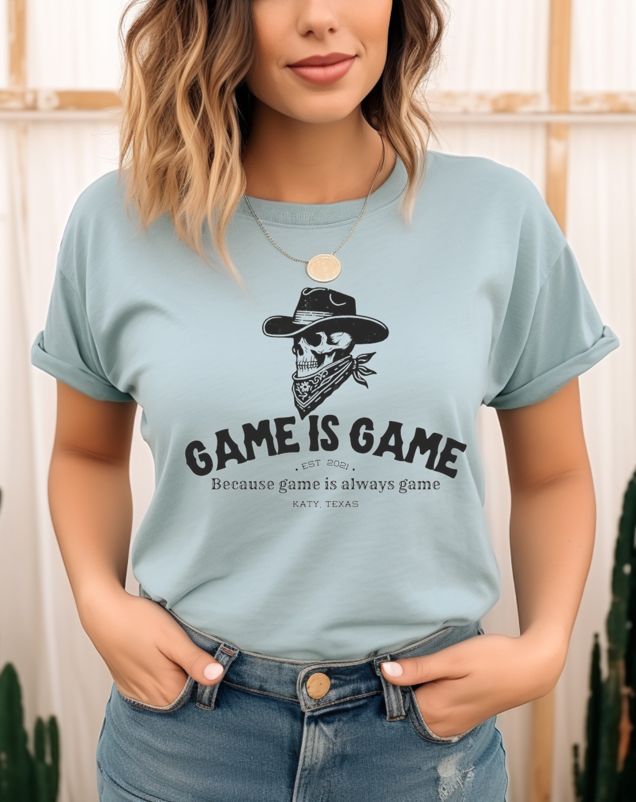 EXCLUSIVE! Game is Game Single Color Screen Print - Black Ink